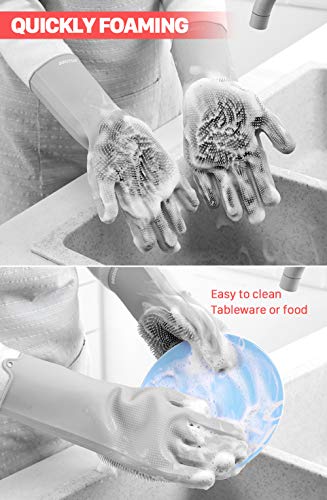 sticky rubber gloves