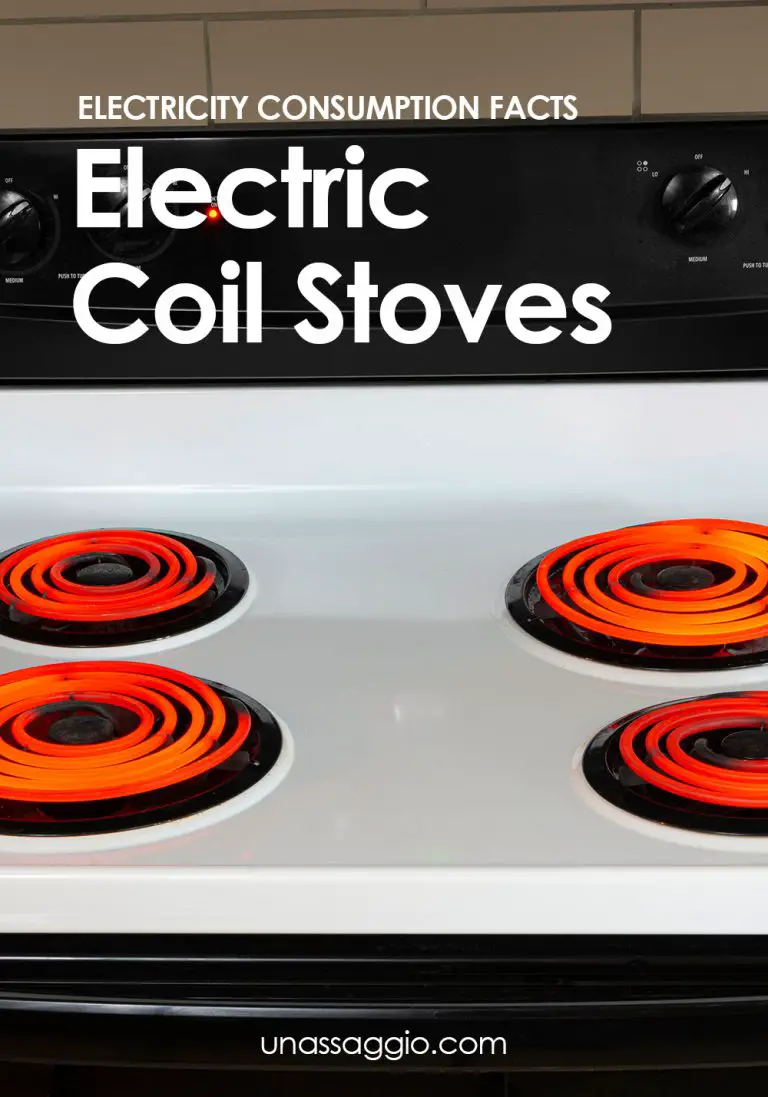 Electric Coil Stoves Electricity Consumption Facts UnAssaggio