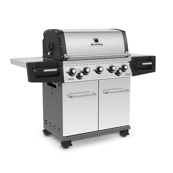 Broil King Regal S590 Pro – Stainless Steel – 5 Burner Propane Gas Grill