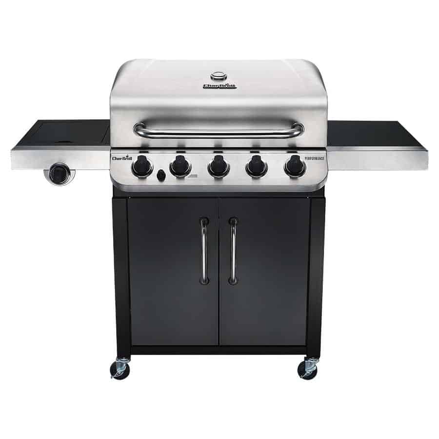 Char-broil performance 550 5 Burner cupboard liquid propane barbecue grill