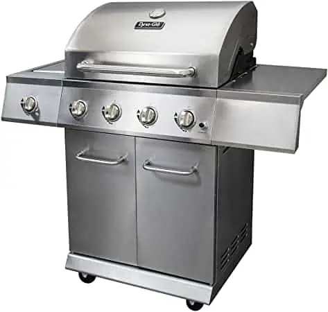 Dyna-Glo DGE Collection Lp Grill, 5 Heater, Gunmetal