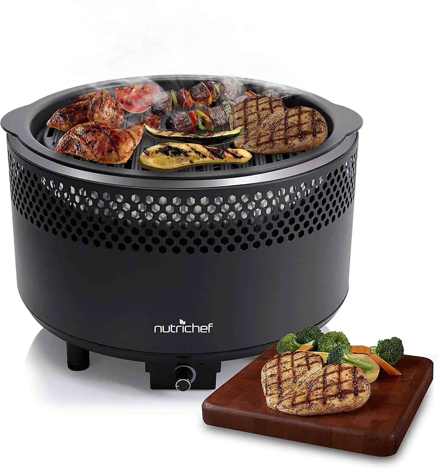 NutriChef Upgraded Charcoal BBQ Grill
