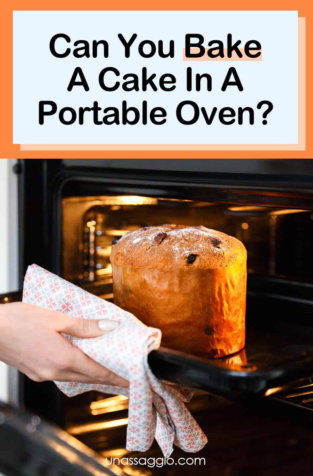 Can You Bake A Cake In A Portable Oven?