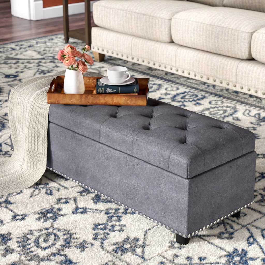 Living Room Storage Ottoman