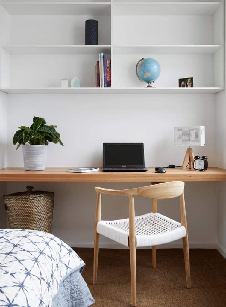 Bedroom Floating Wall Mounted Desk