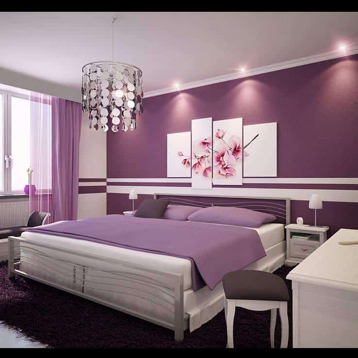 Purple Bedroom