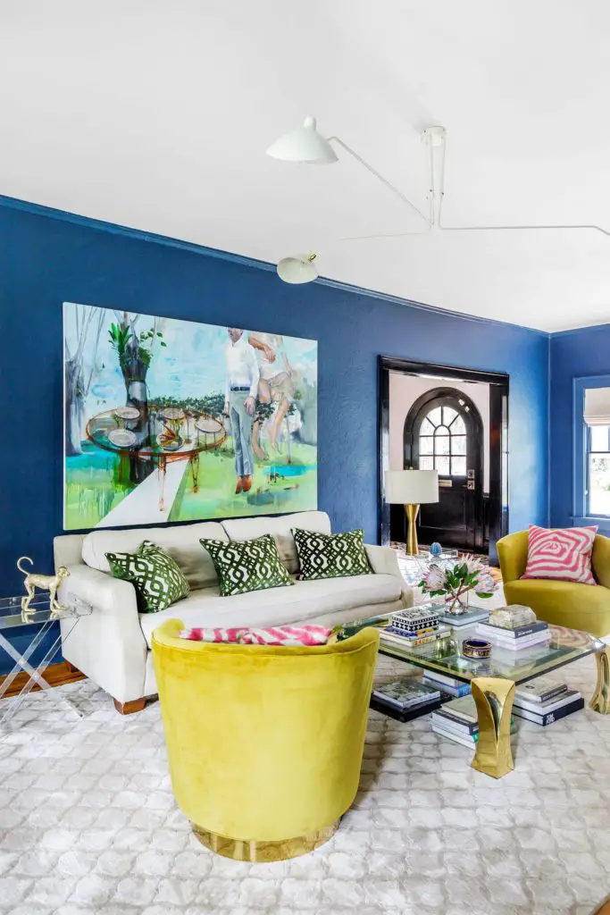 Blue Oasis Living Room