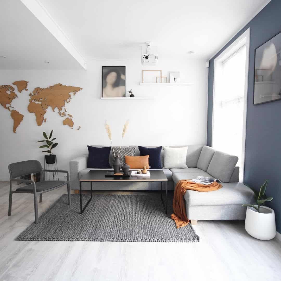 50 Simple Living Room Design Ideas For 2022 | UnAssaggio