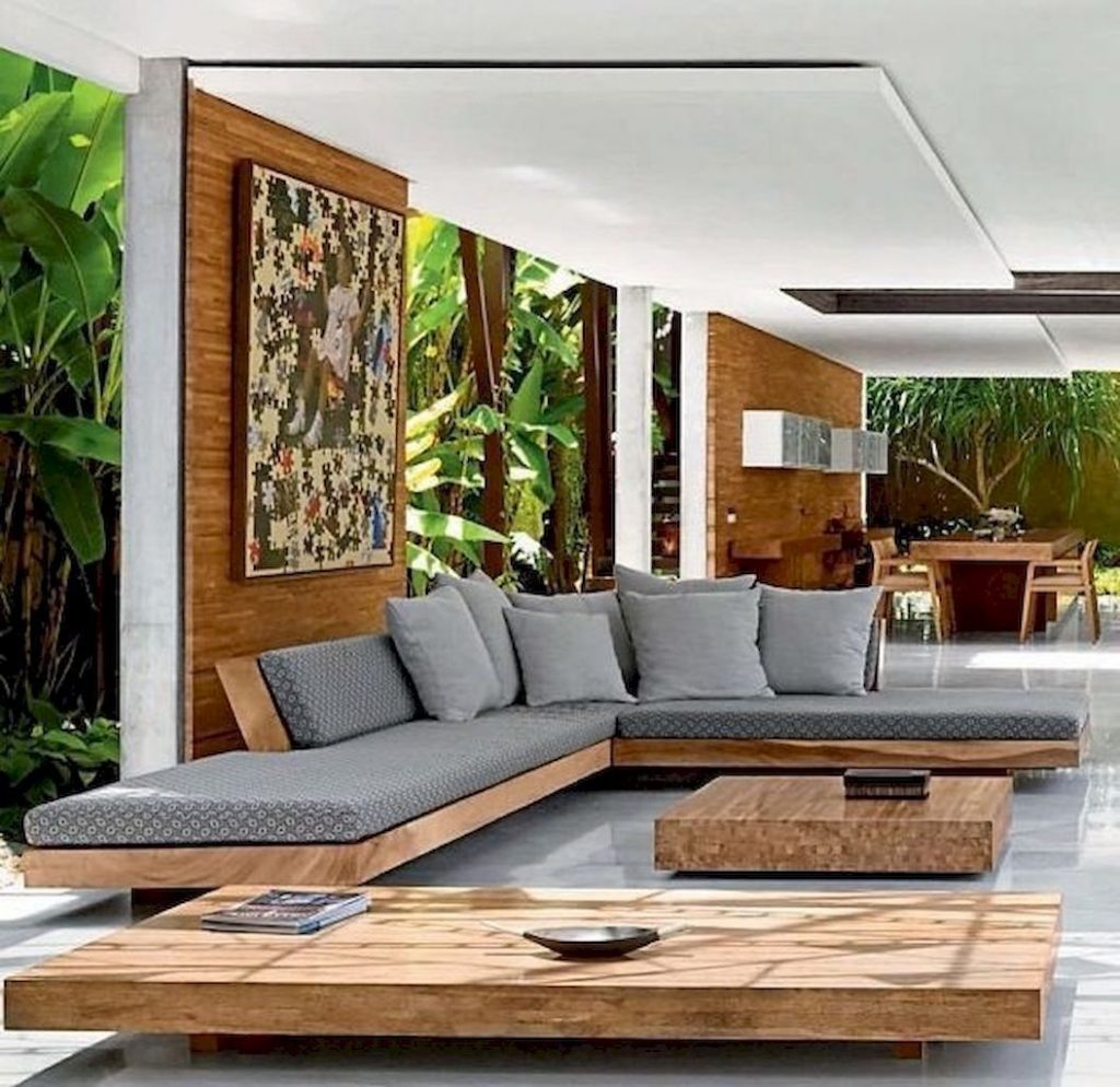 Tropical Living Room Design