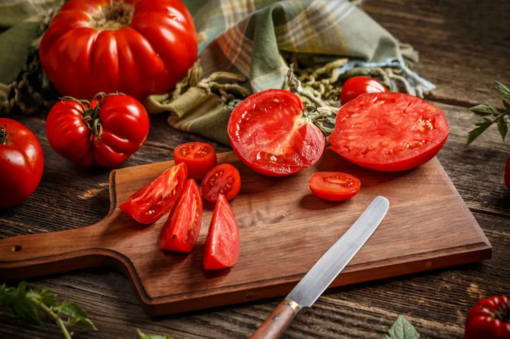 Slice of tomatoes
